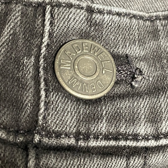 Maternity Madewell Raw Edge Ankle Skinny Jeans Berkeley Size 30 - Picture 5 of 11